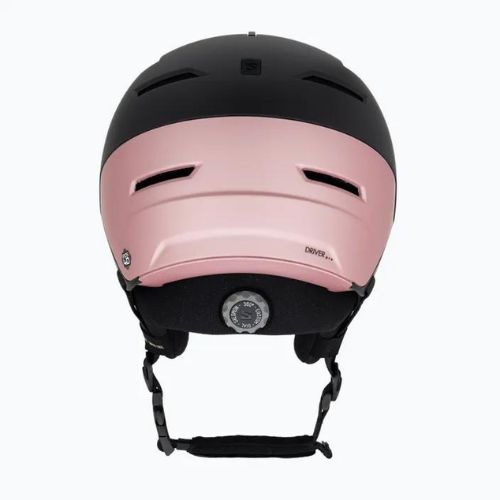 Lyžařská helma Salomon Driver Pro Sigma S2 černá/růžová/zlatá