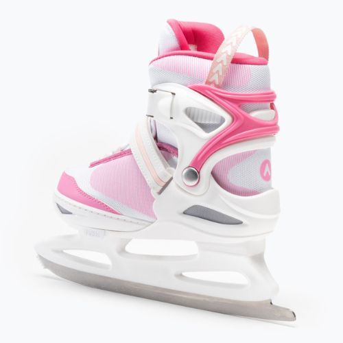 Dětské brusle ATTABO ICEBLADE 01 bílé/růžové