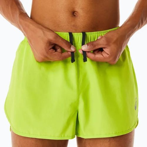 Pánské běžecké šortky ASICS Core Split lime zest