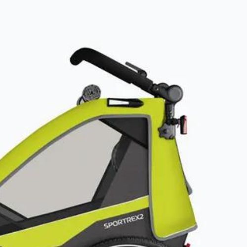 Přívěs na kolo Qeridoo  Sportrex 2 nový lime green