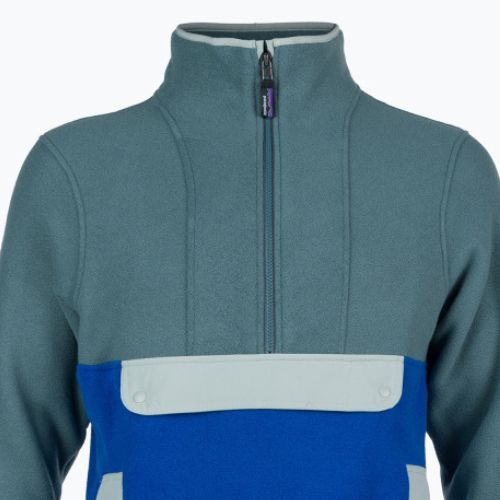 Fleecová mikina Patagonia Synch Anorak passage blue