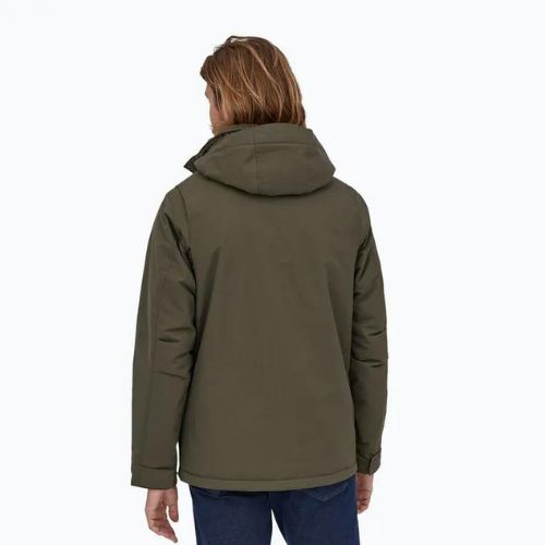 Pánská zateplená bunda Patagonia Isthmus Parka basin green