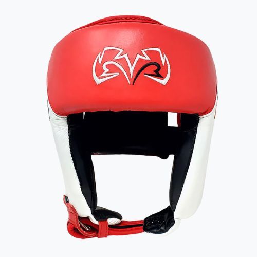 Boxerská helma Rival Amateur Competition Headgear red/white