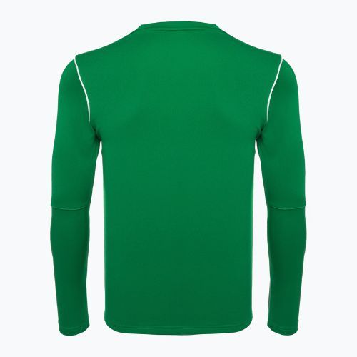 Pánské fotbalové tričko longsleeve   Nike Dri-FIT Park 20 Crew pine green/white