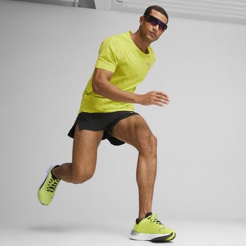 Pánské běžecké tričko PUMA Run Ultraspun green