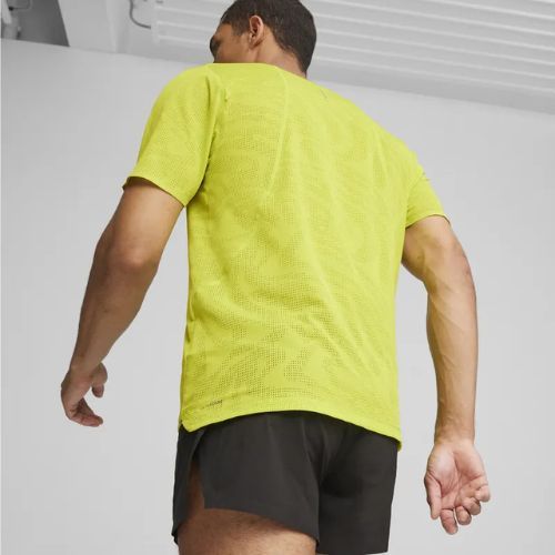 Pánské běžecké tričko PUMA Run Ultraspun green