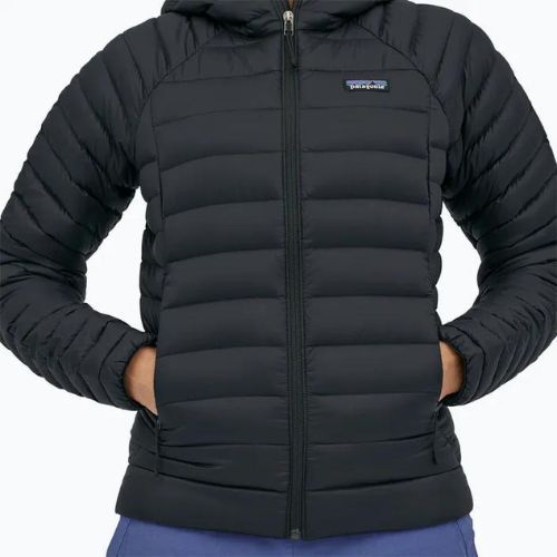 Dámská péřová bunda Patagonia Down Sweater Hoody black