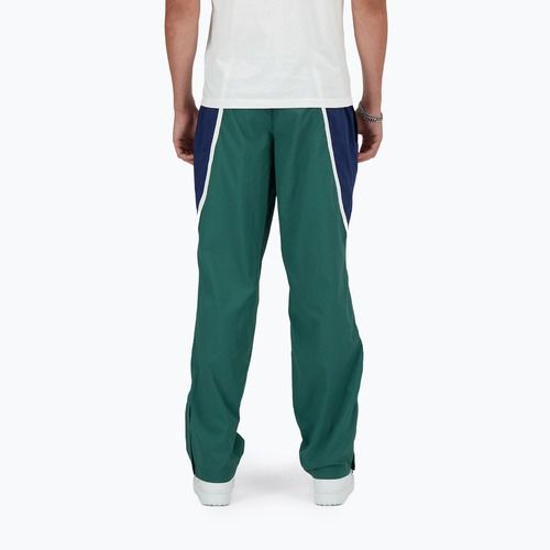 Pánské kalhoty New Balance Hoops Woven team forest green
