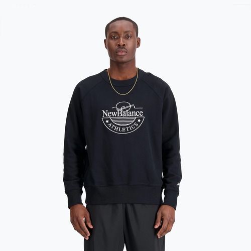 Pánská mikina New Balance Athletics Graphic Crew black