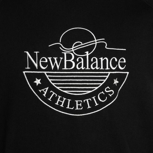 Pánská mikina New Balance Athletics Graphic Crew black