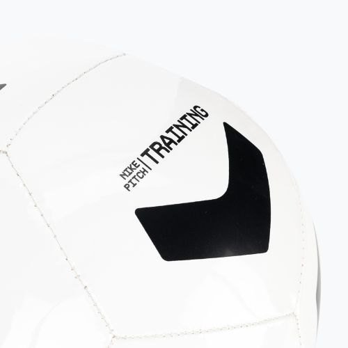 Fotbalový míč Nike Pitch Training white/black/silver velikost 4