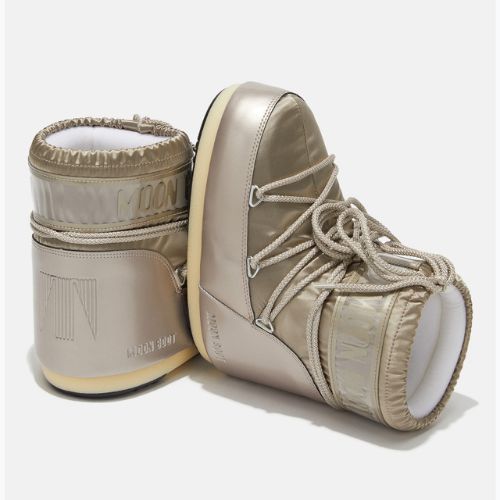Dámské sněhule Moon Boot Icon Low Glance platinum
