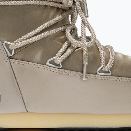 Dámské sněhule Moon Boot Icon Low Glance platinum