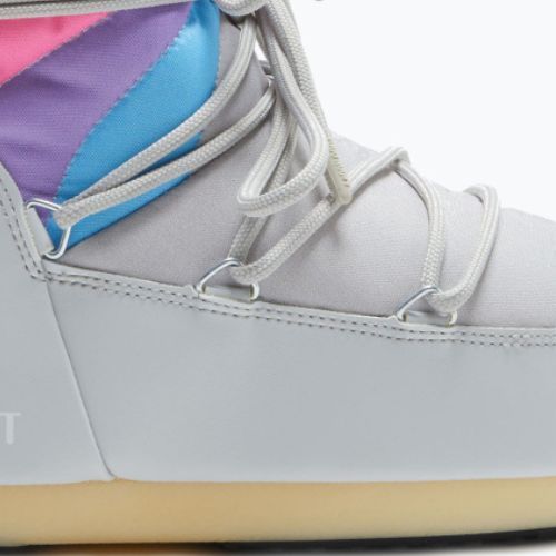 Dámské sněhule Moon Boot Icon Low Rainbow glacier grey