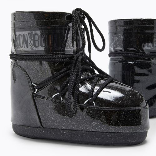 Dámské sněhule Moon Boot Icon Low Glitter black