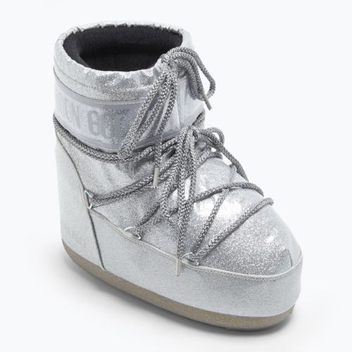 Dámské sněhule Moon Boot Icon Low Glitter silver