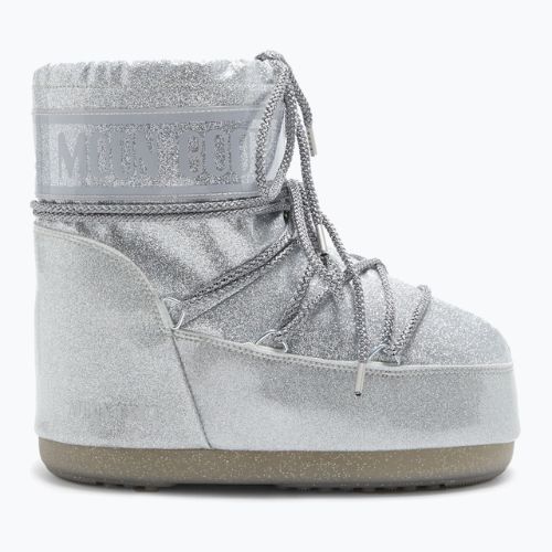 Dámské sněhule Moon Boot Icon Low Glitter silver