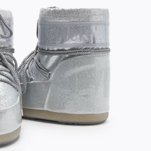 Dámské sněhule Moon Boot Icon Low Glitter silver