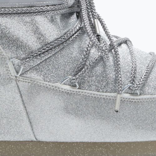 Dámské sněhule Moon Boot Icon Low Glitter silver