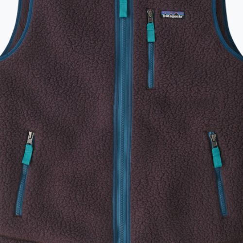 Pánská vesta Patagonia Retro Pile Fleece obsidian plum