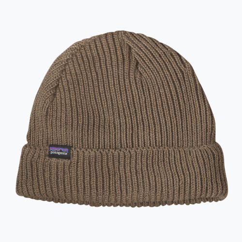 Zimní čepice Patagonia Fishermans Rolled Beanie ash tan