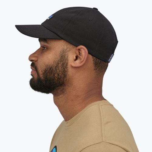 Kšiltovka Patagonia P-6 Logo Trucker black