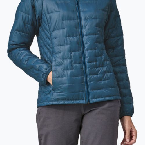 Dámská zateplená bunda Patagonia Micro Puff Hoody lagom blue