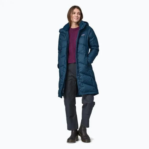 Dámský péřový kabát Patagonia Down With It Parka lagom blue