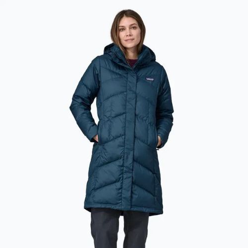 Dámský péřový kabát Patagonia Down With It Parka lagom blue