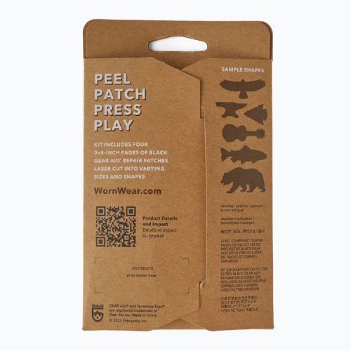 Opravná sada Patagonia Worn Wear Patch Kit black