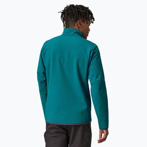 Pánská softshellová bunda Patagonia R2 TechFace belay blue