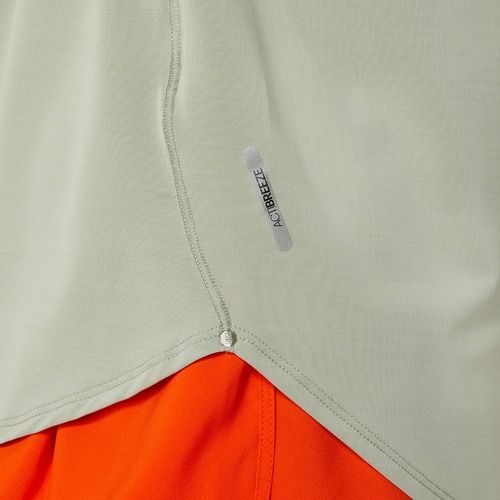 Dámské běžecké tričko ASICS Road olive grey