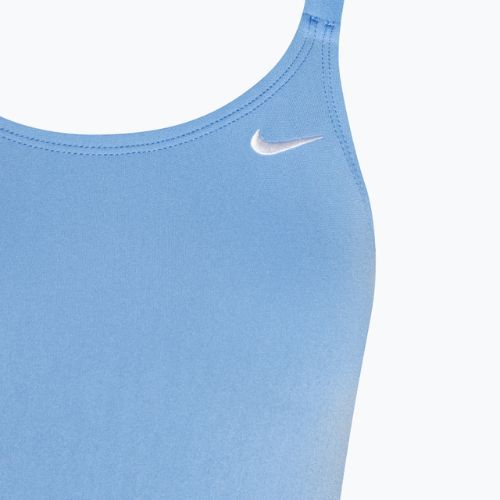 Dámské jednodílné plavky Nike Hydrastrong Solid Fastback university blue