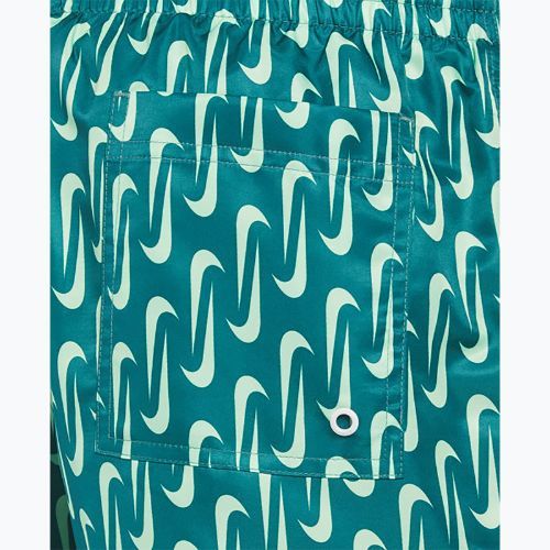 Pánské plavecké šortky  Nike Swoosh Link 5" Volley bicoastal