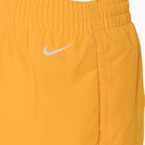 Dětské plavecké šortky Nike Split Logo 4" Volley laser orange