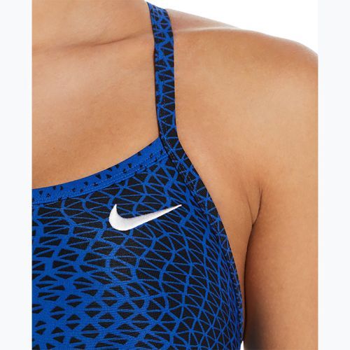 Dámské jednodílné plavky Nike Hydrastrong Delta Racerback game royal