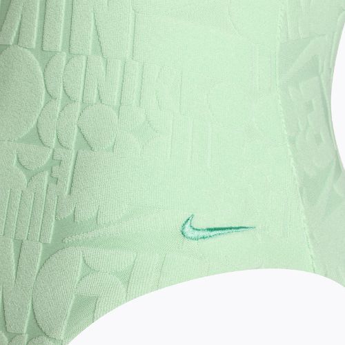 Dámské jednodílné plavky  Nike Retro Flow Terry vapor green