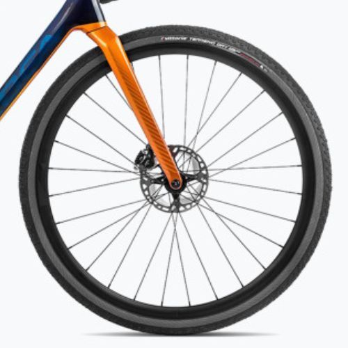 Gravel kolo Orbea Terra M20 Team 2023 blue carbon/leo orange