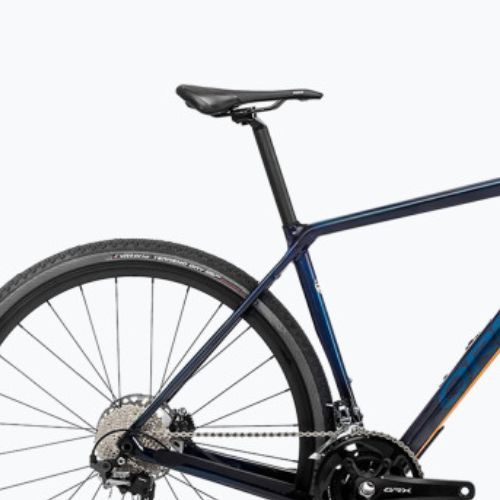 Gravel kolo Orbea Terra M20 Team 2023 blue carbon/leo orange