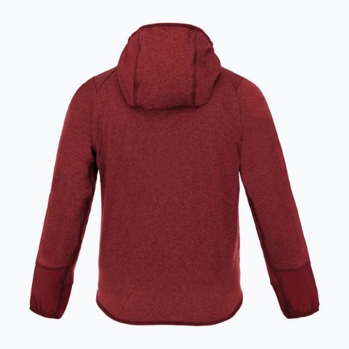 Dětská treková mikina  Salewa Agner Melange PL FZ Hoody syrah