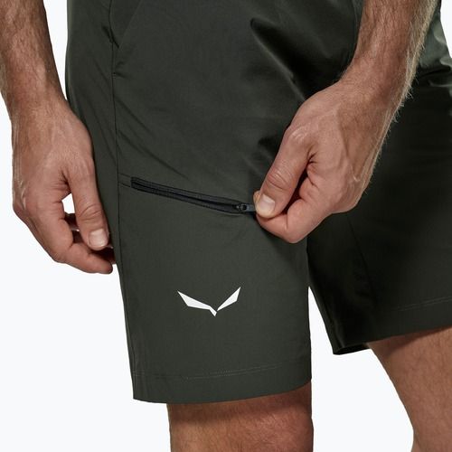 Pánské trekové šortky Salewa Puez 4 dark olive