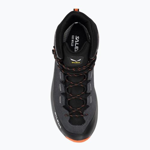Dětské trekové boty Salewa MTN Trainer 2 Mid PTX onyx/alloy