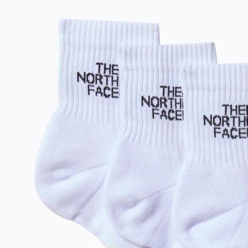 Trekingové ponožky The North Face Multi Sport Cush Quarter Sock trekové ponožky 3 páry white