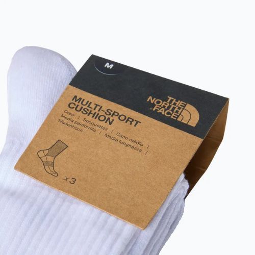 Trekingové ponožky The North Face Multi Sport Cush Crew 3 páry white