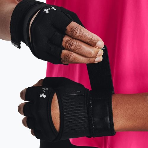 Dámské tréninkové rukavice Under Armour M'S Weightlifting black/black/silver