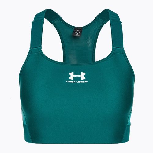 Fitness podprsenka Under Armour HG Armour High hydro teal/white