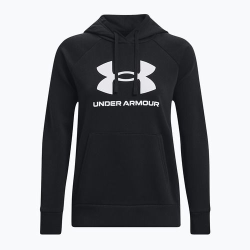 Dámská mikina Under Armour Rival Fleece Big Logo Hoody black/white