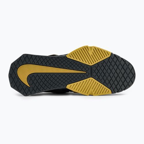 Vzpěračské boty Nike Savaleos black/met gold anthracite infinite gold