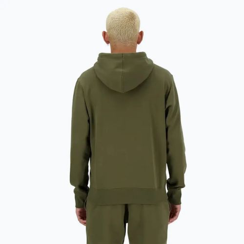 Pánská mikina New Balance Core Fleece Hoodie dark moss