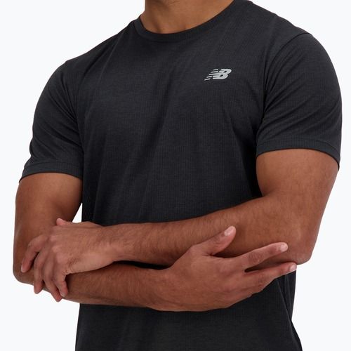 Pánské black tričko New Balance Athletics Run